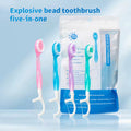 Mini 5 in 1 toothbrush