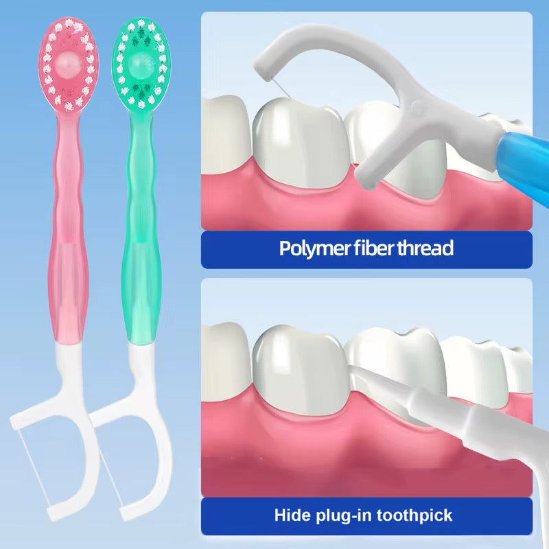 Mini 5 in 1 toothbrush